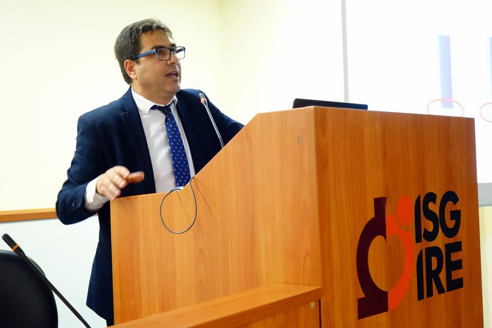 Alessio D'Amato alla presentazione del piano strategico IFO 2019