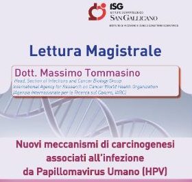 Locandina della lectio magistralis del Dr. Tommasino